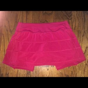 Lulu lemon pace rival skirt